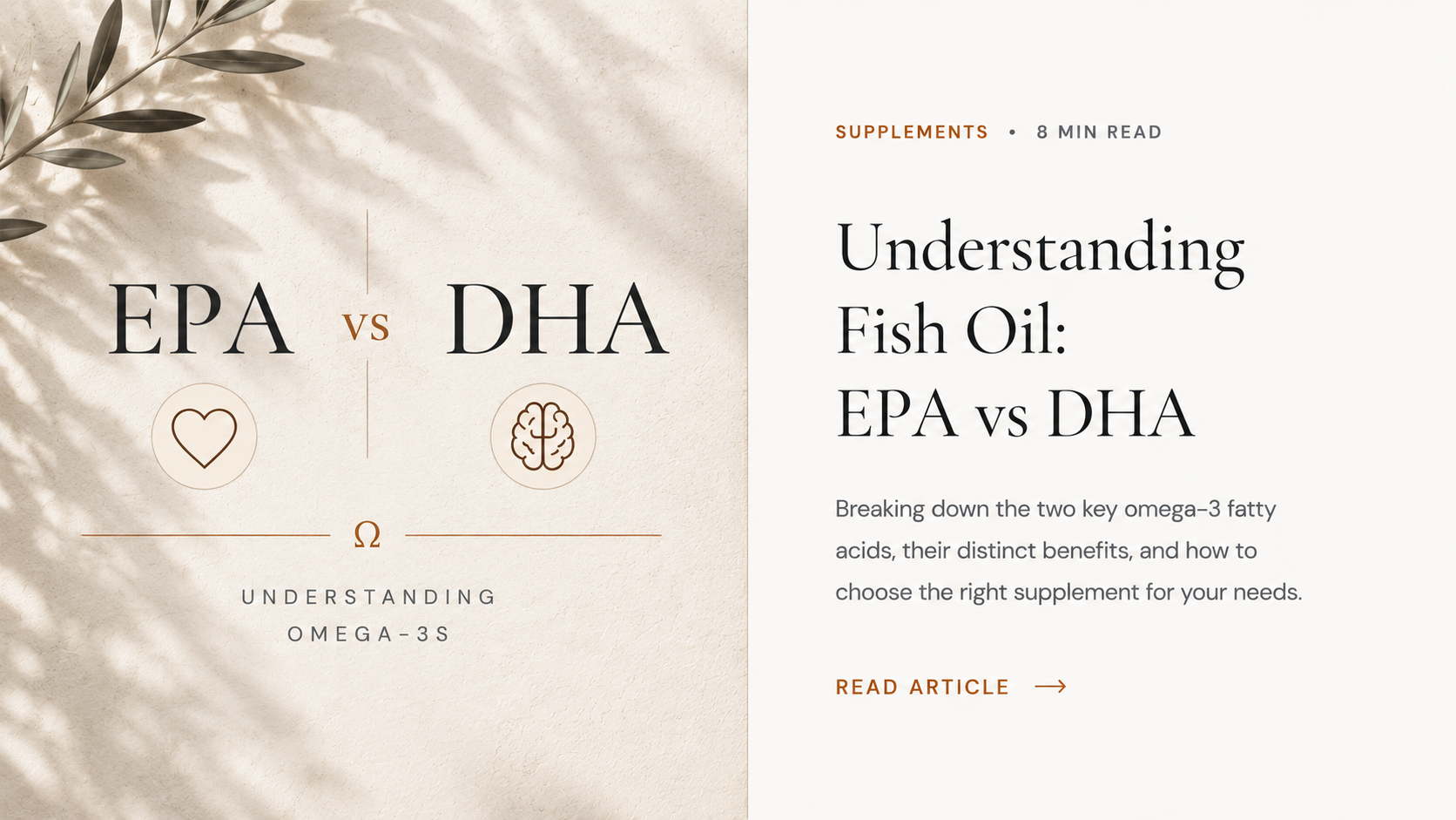 EPA versus DHA fish oil article thumbnail