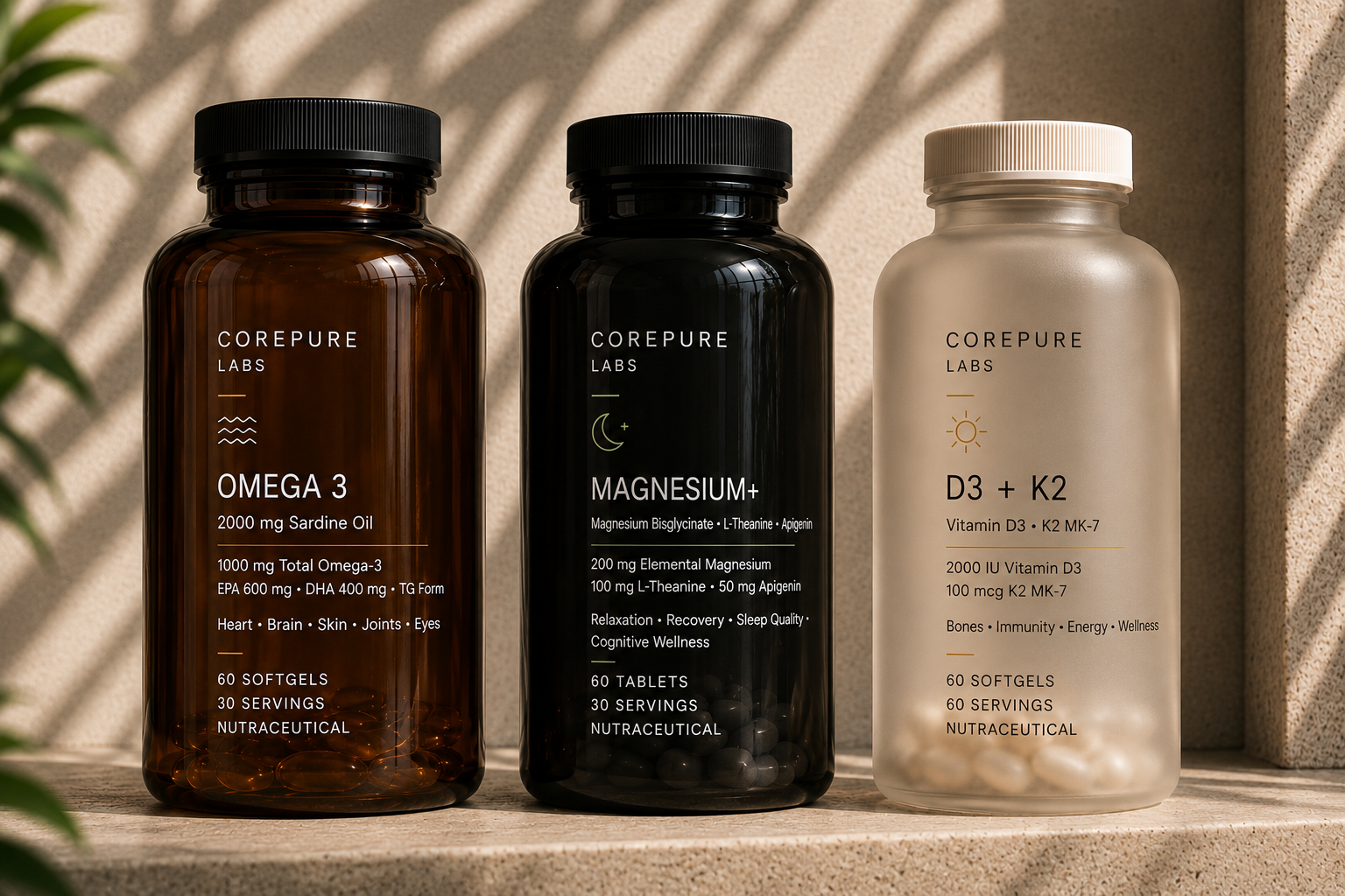 CorePure Labs supplement collection